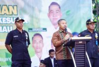 Gubernur Riau (Abdul Wahid) di pelantikan GM Pujakesuma Riau